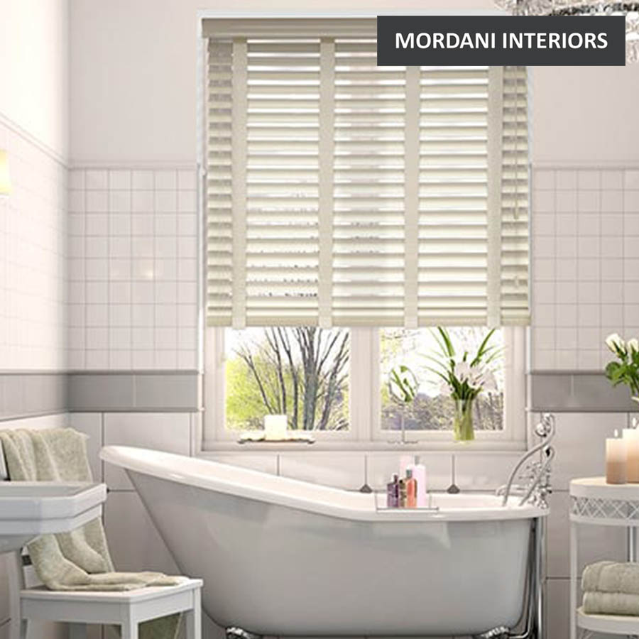 Classic White Wood  Wooden Venetian Blind